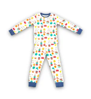 Belle Cher Blue Birthday Pajama Set