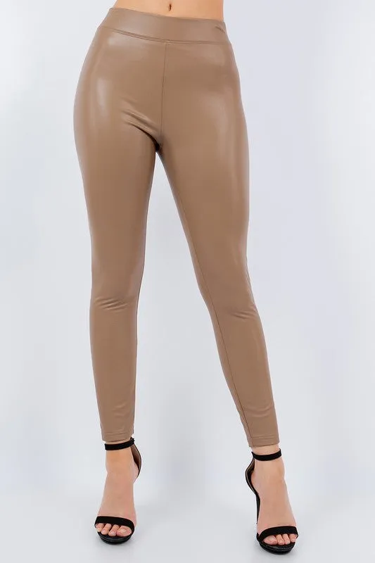 BETSY LEATHER LEGGING