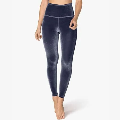 Beyond Yoga High Waisted Velvet Motion Midi Legging