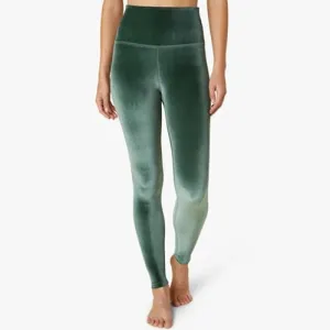 Beyond Yoga High Waisted Velvet Motion Midi Legging