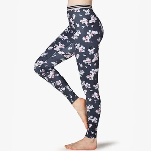 Beyond Yoga One More Stripe High Waisted Legging - Floral