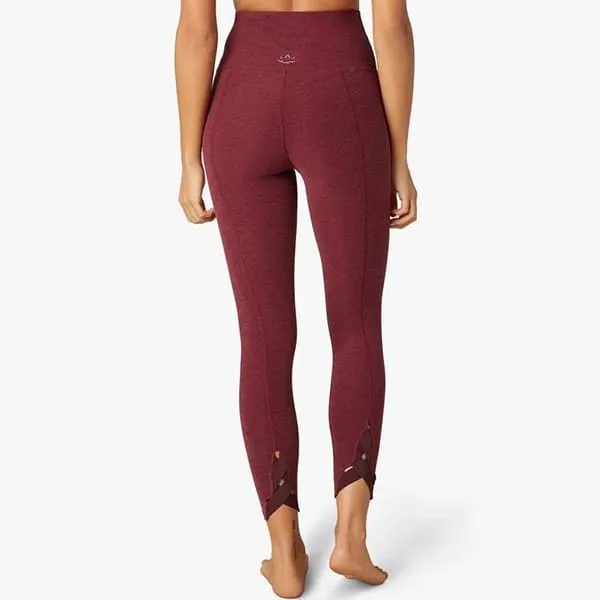 Beyond Yoga Totally Woven High Waisted Midi Legging