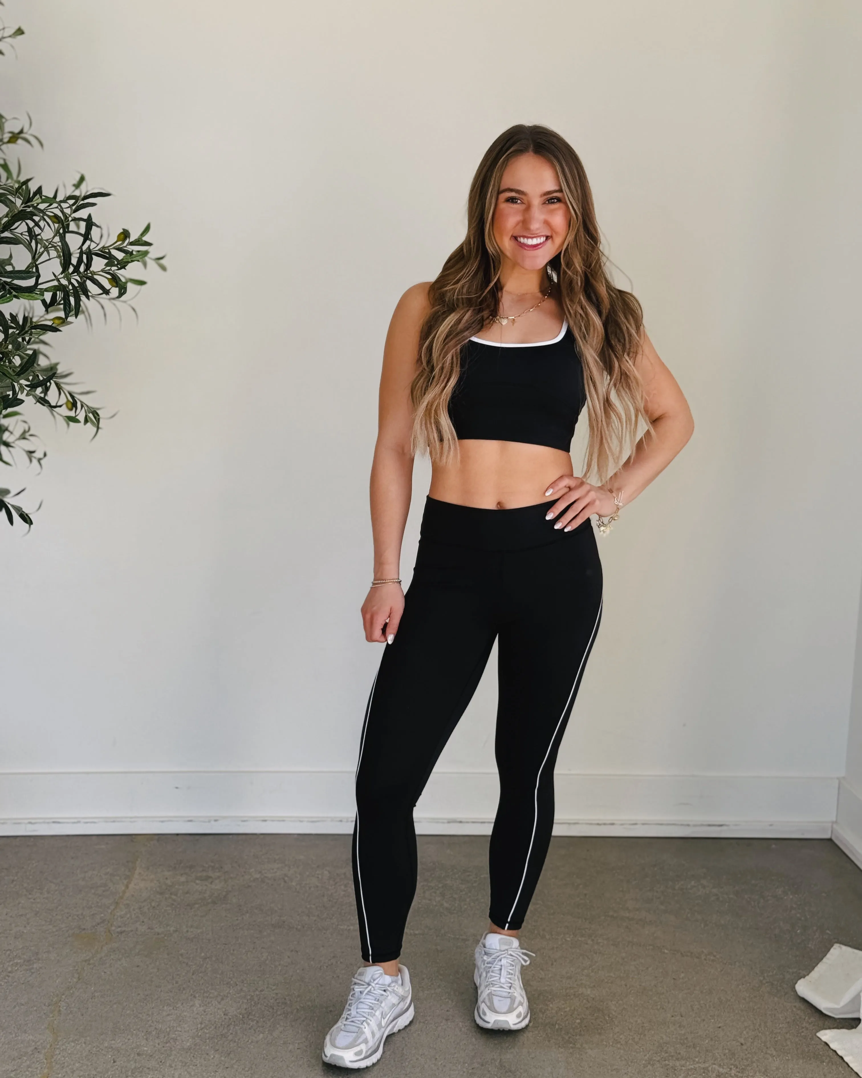 Black Contour Flex High-Waisted Leggings