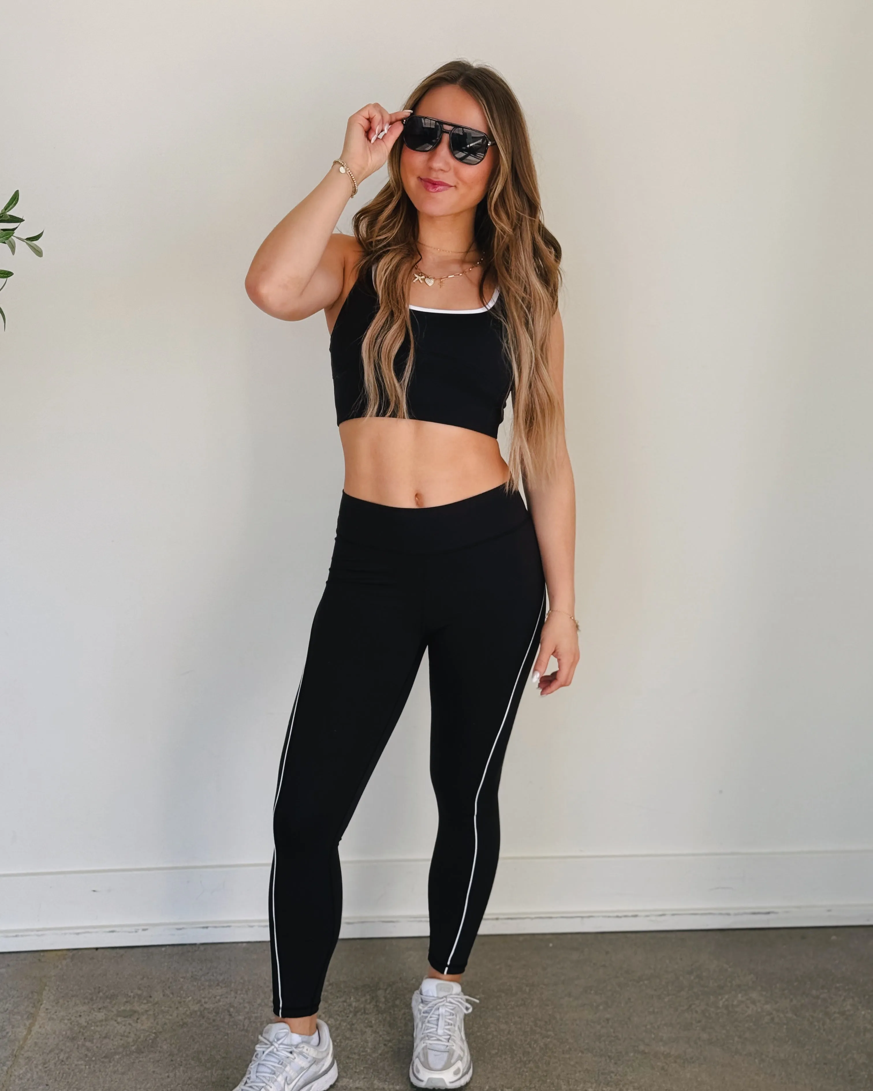 Black Contour Flex High-Waisted Leggings