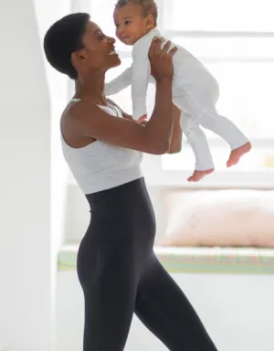 Black Postpartum Shaping Leggings