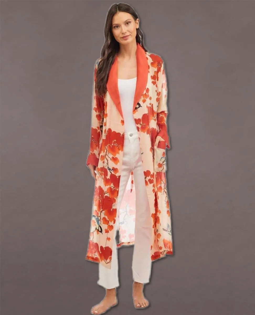 Blossom Branch Robe Gown Kimono