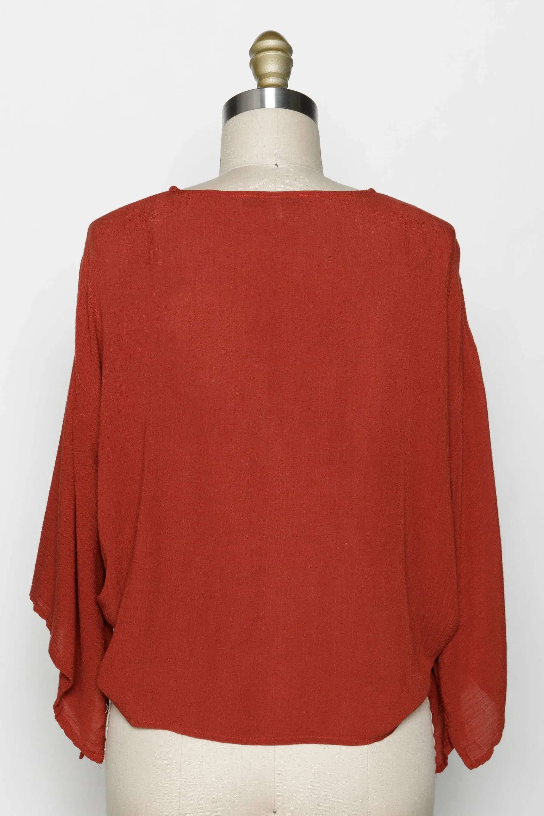 BLOSSOM KIMONO ROBE IN CHERRY