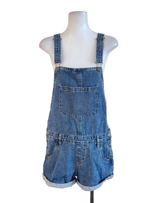 Blue Denim Short Overall