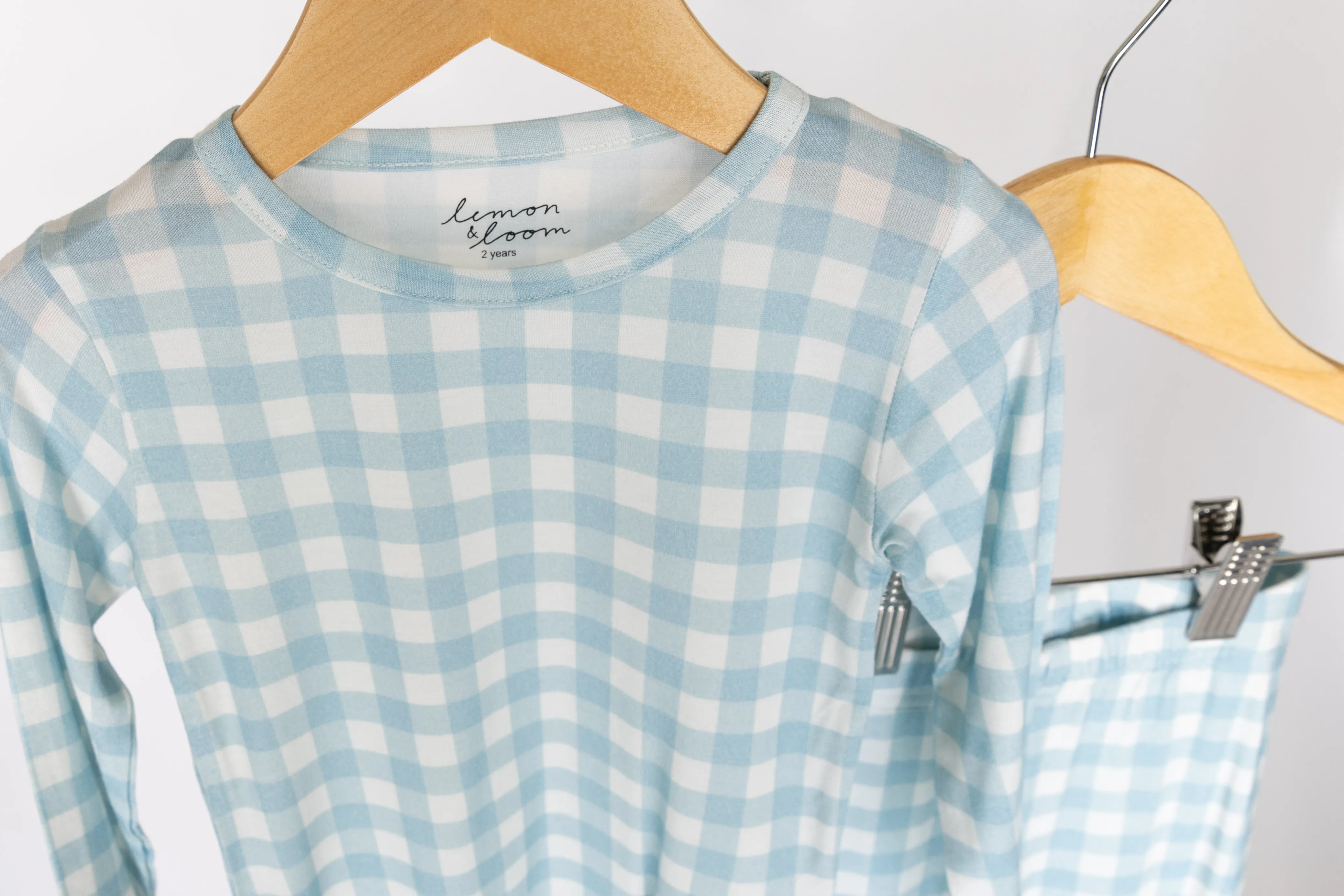 Blue Gingham Sleeper