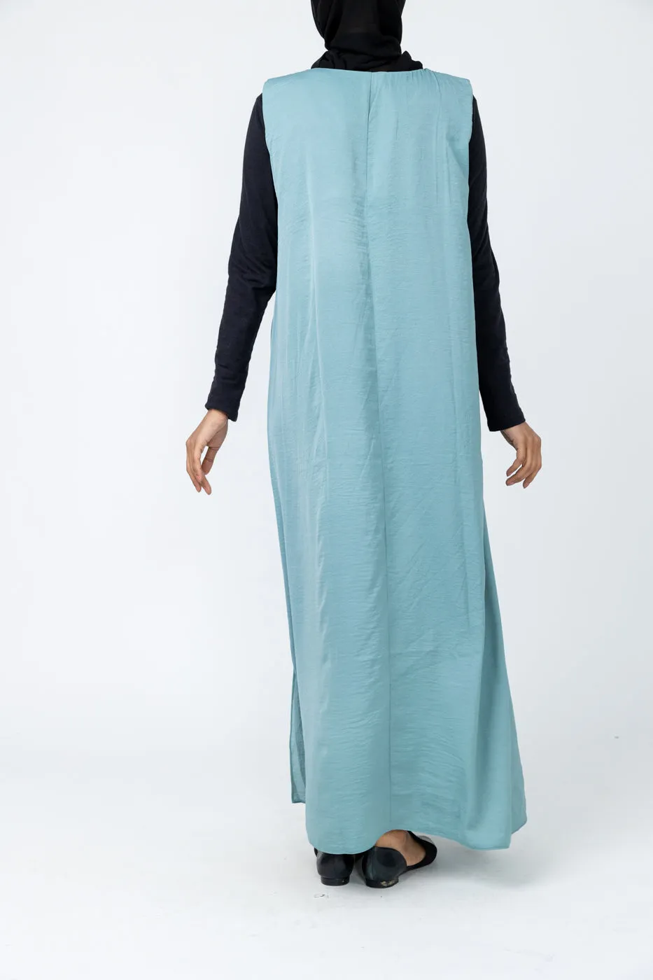 Blue Slip Dress