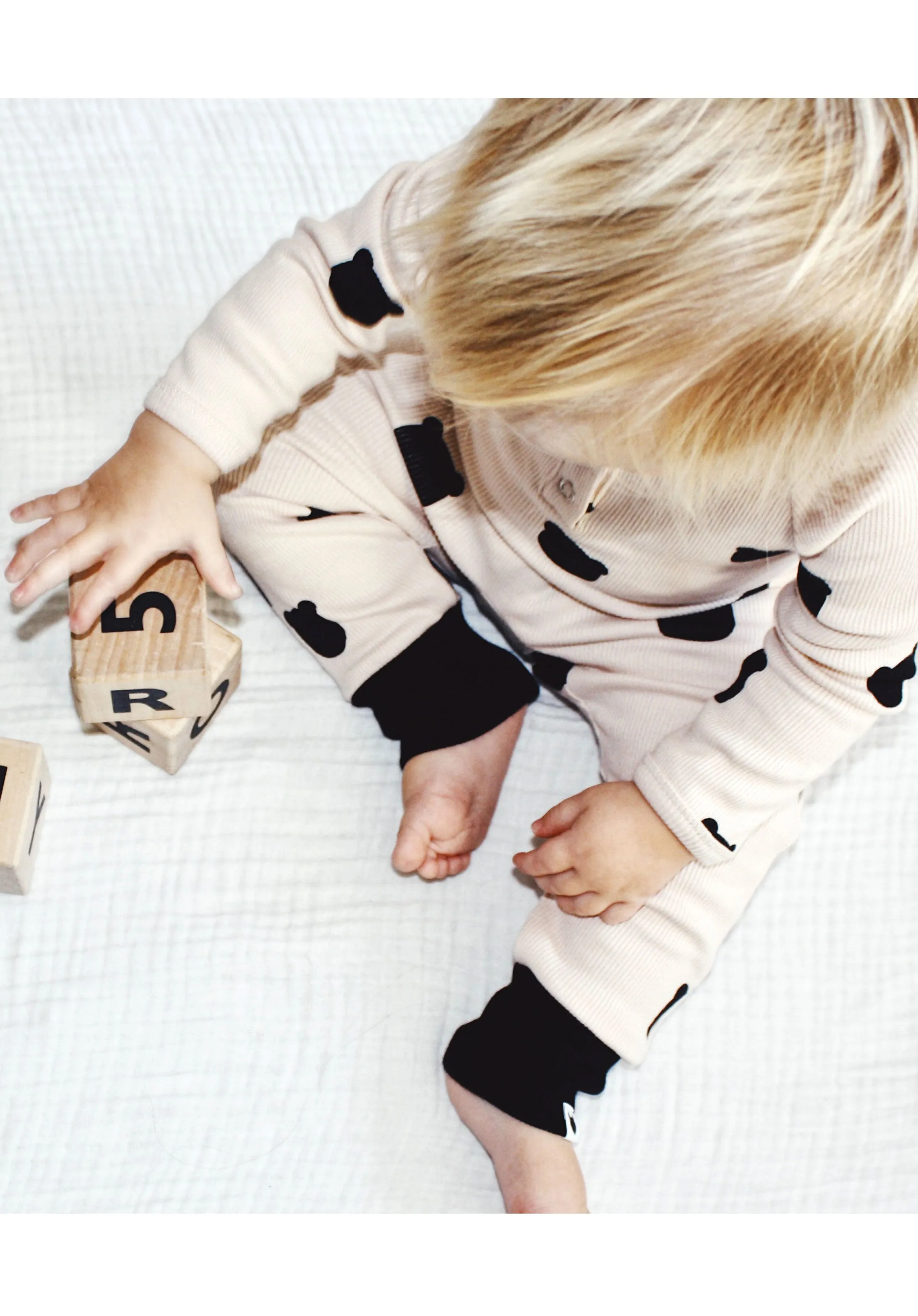 Blush Bear Romper