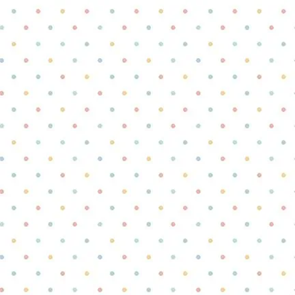 Boho Buddies by Henry Glass Fabrics DOT/WHITE