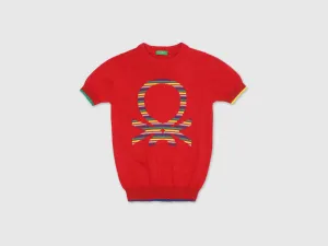 Boys Short Sleeve Logo Tee