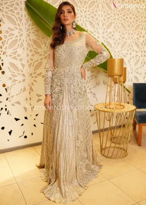 Bridal Maxi Dress Pakistani for Wedding 2021 #BR131