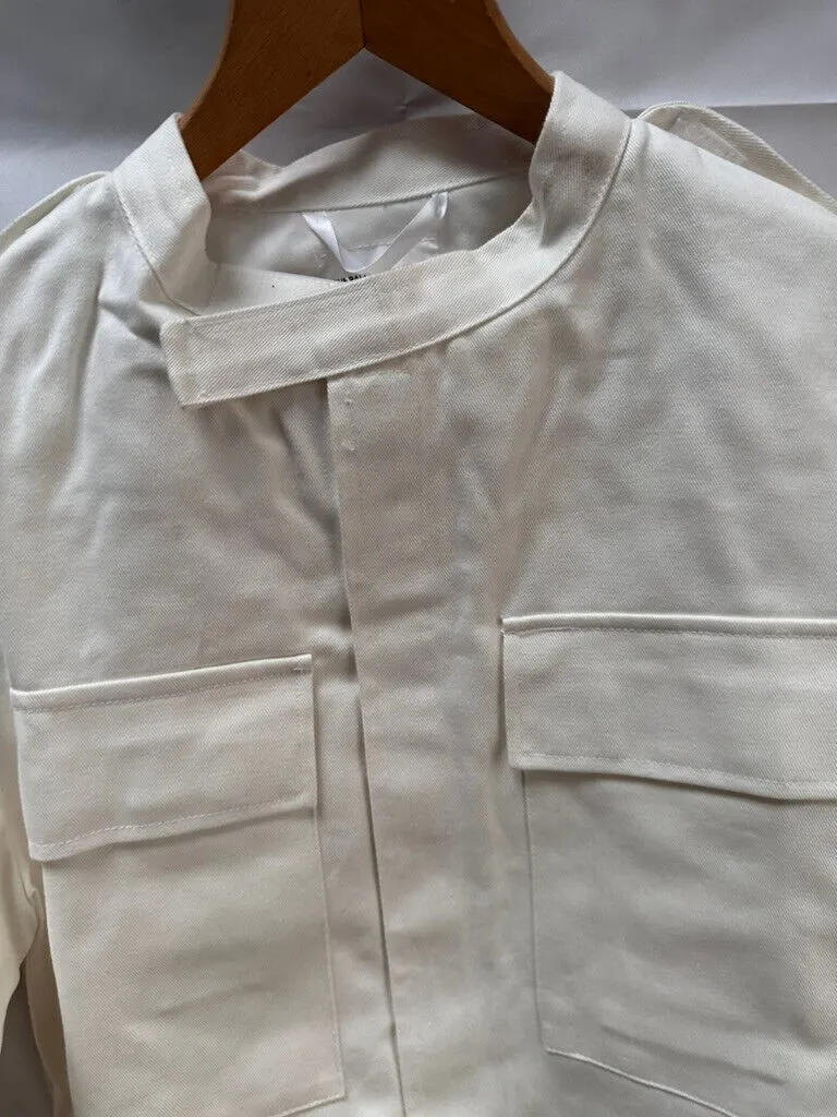 British Army Surplus White Cotton Action Overalls - NEW OLD STOCK - Size 180/108