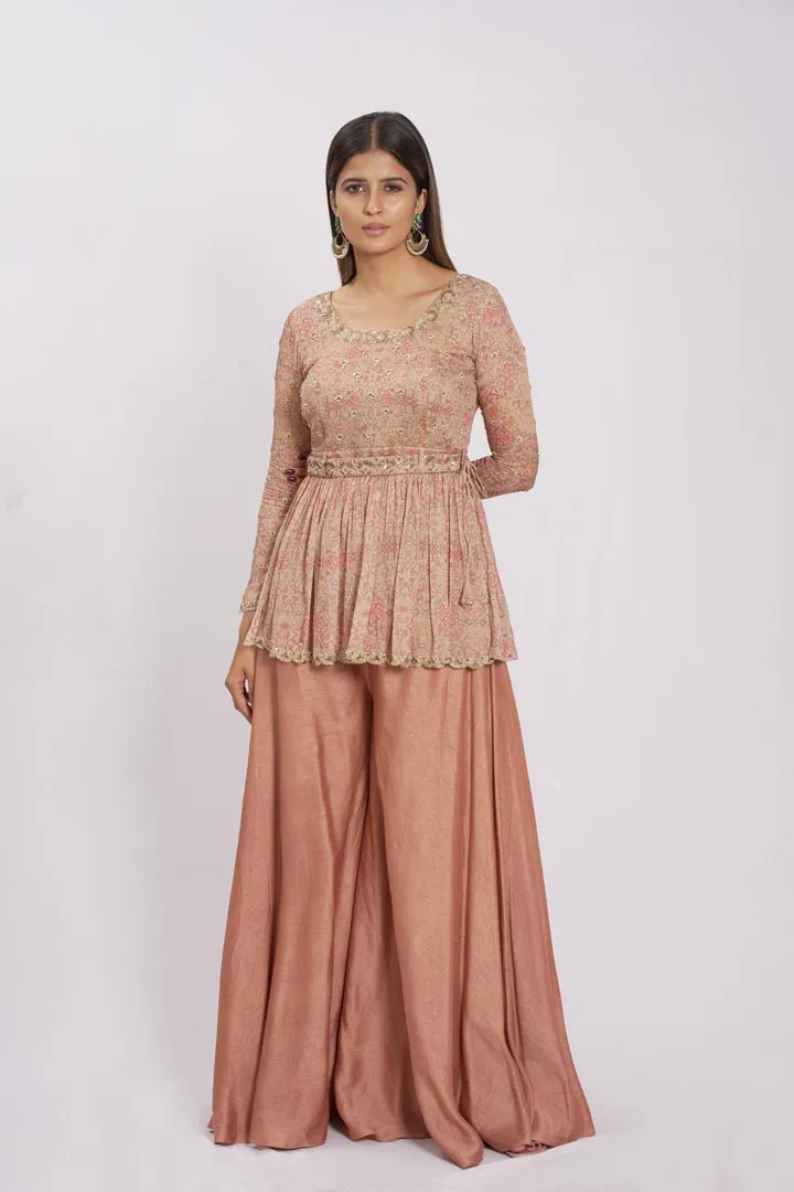 Bronze Digital Printed Pant Set