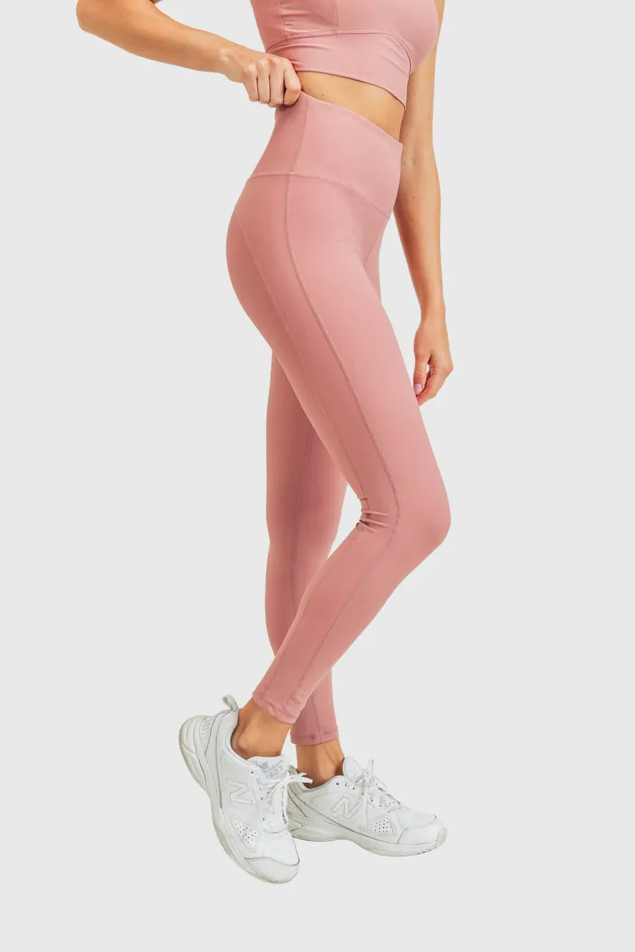 Brooke Ribbed High Waisted Leggings