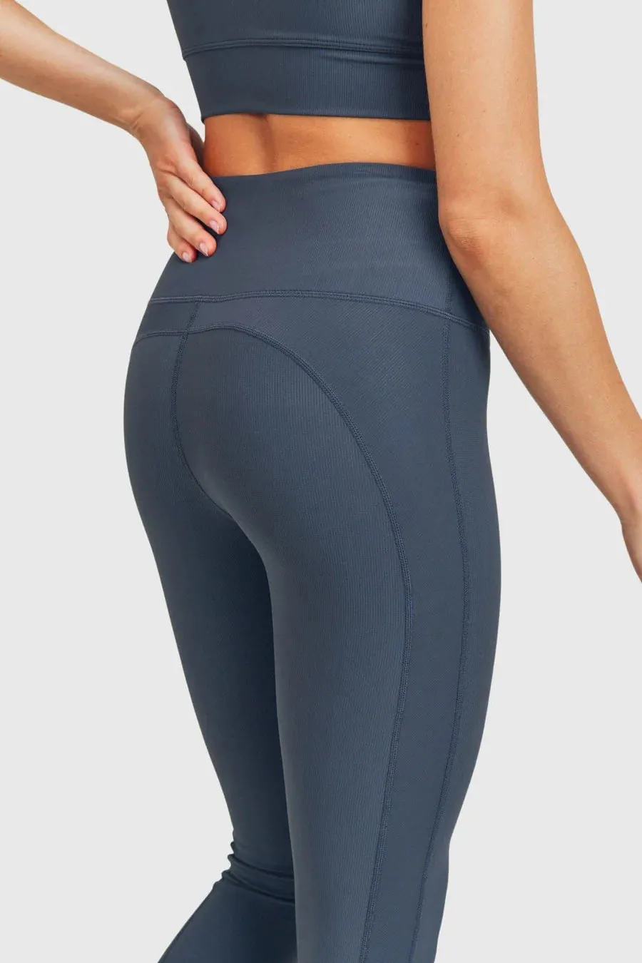 Brooke Ribbed High Waisted Leggings