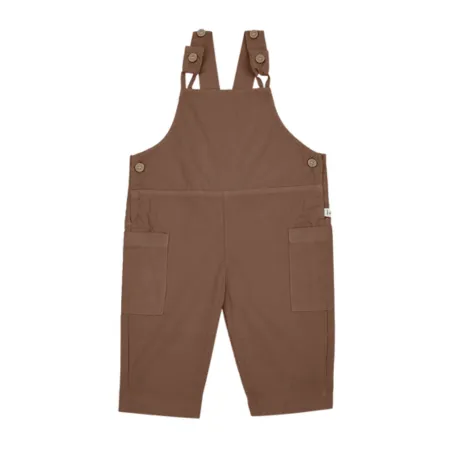 Brown Dungaree Overalls