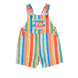 Burton Land Down Under Stripe Denim Overalls