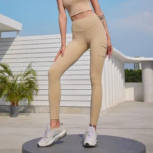 Butt Lifting High-Waisted Leggings with Pockets