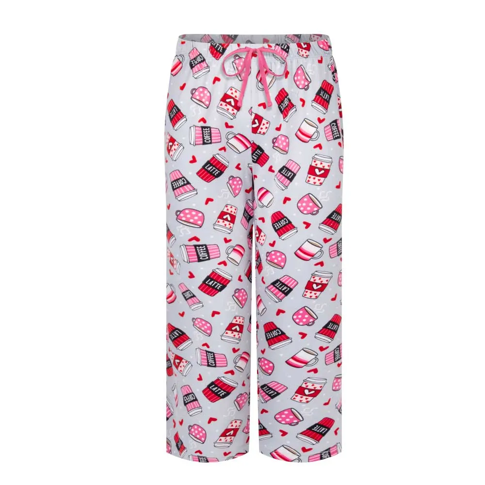 Butter Soft Capri Pajama with Matching Socks
