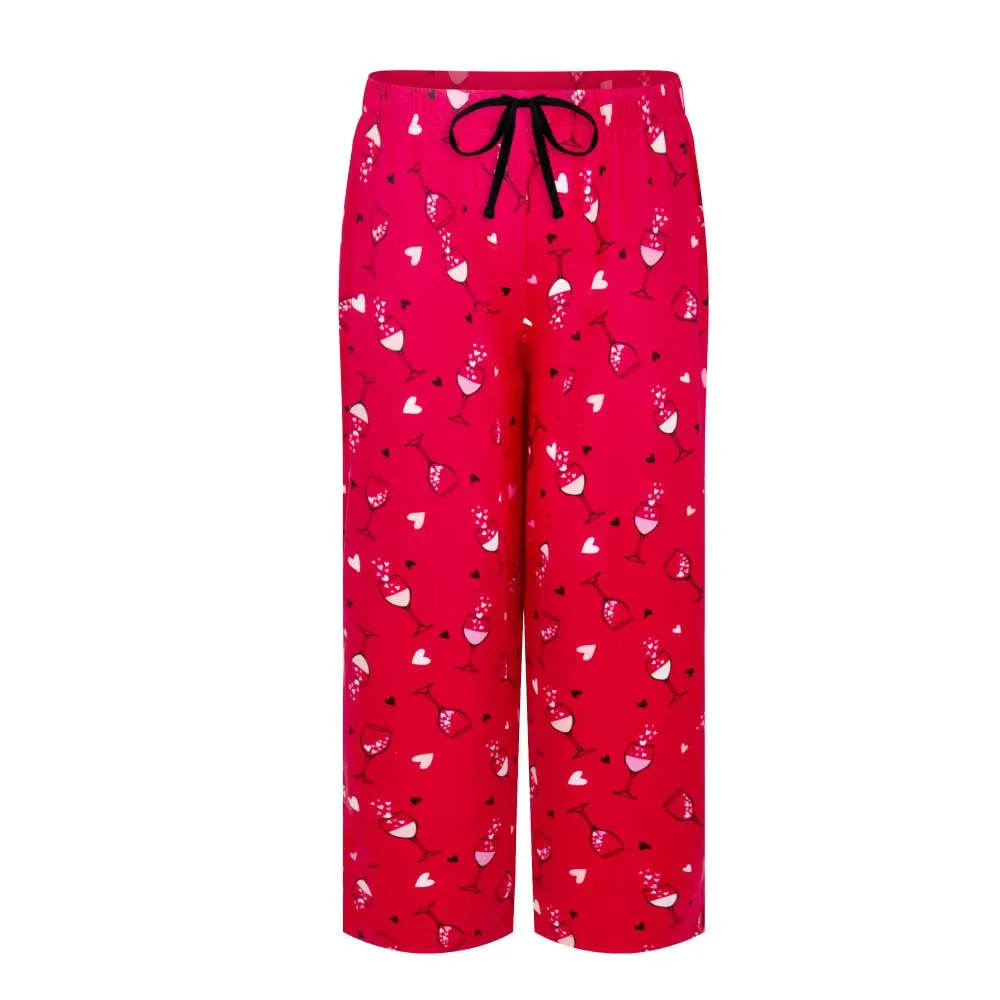 Butter Soft Capri Pajama with Matching Socks