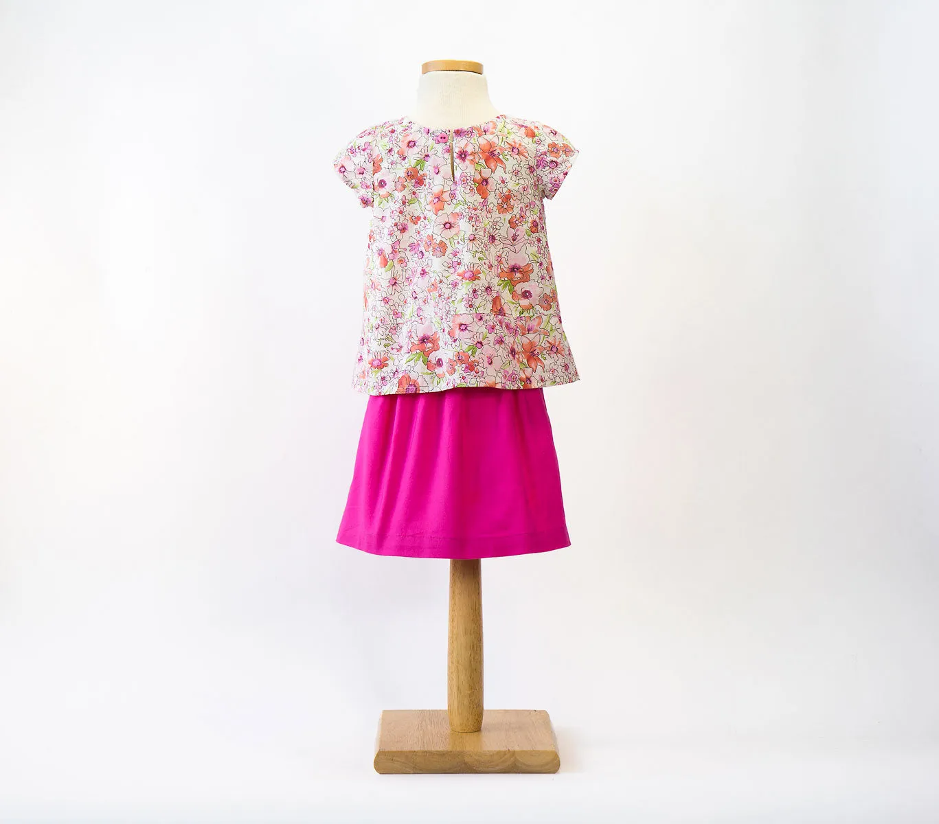 Butterfly Blouse   Skirt Pattern by Oliver   S Size 5,6,7,8,10 12