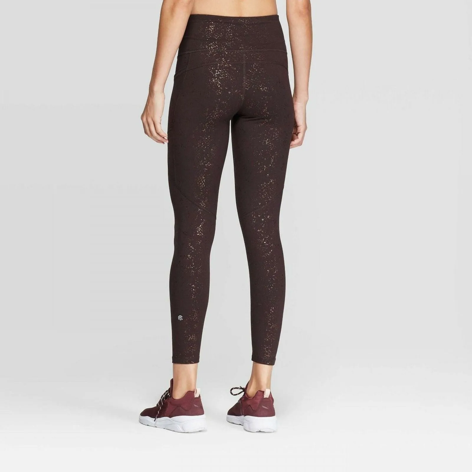 C9 Champion Women's Studio High-Waisted Spacedye Print 7/8 Leggings