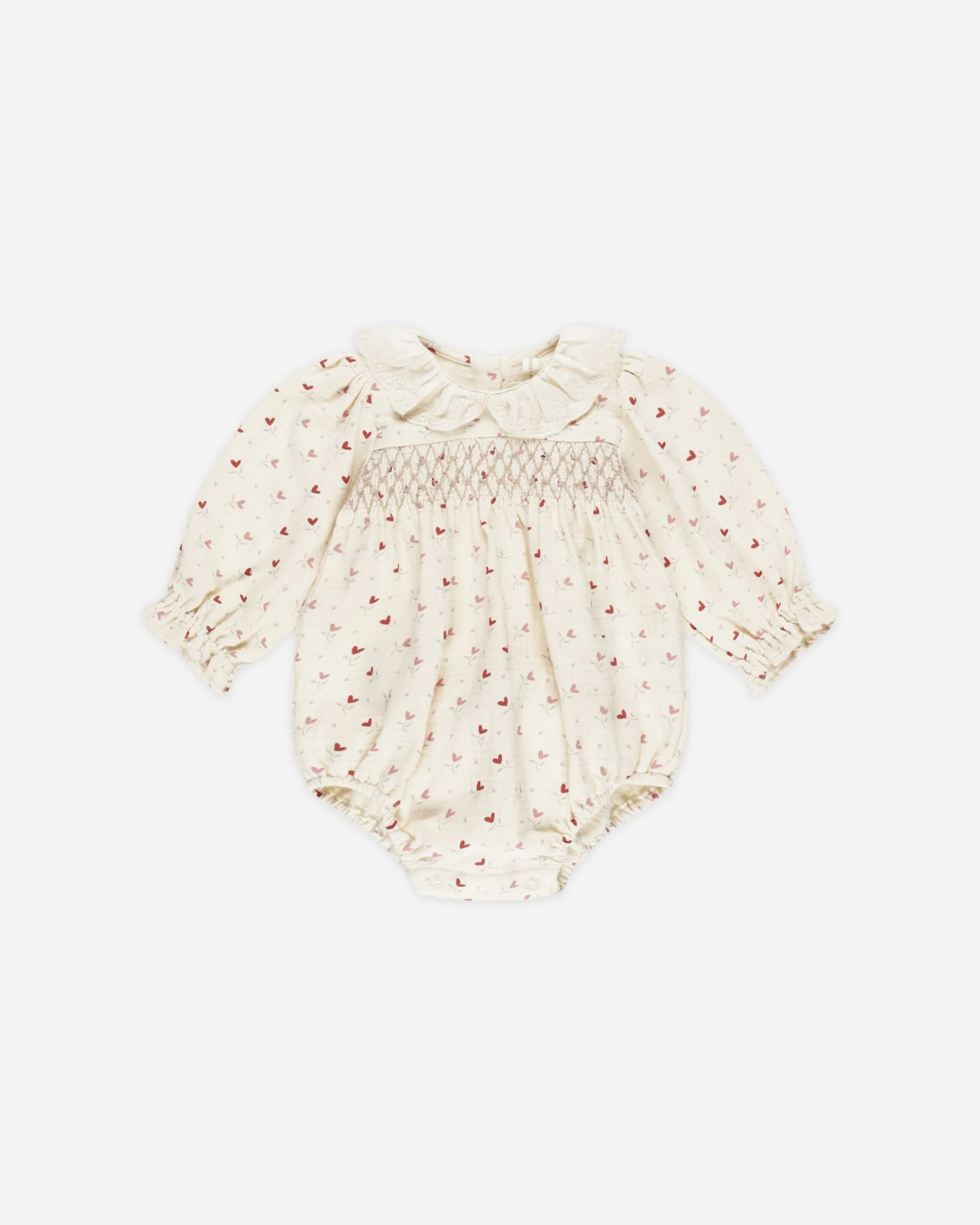 Callie Romper || Heart Ditsy