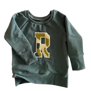 Camo Varsity Pullover
