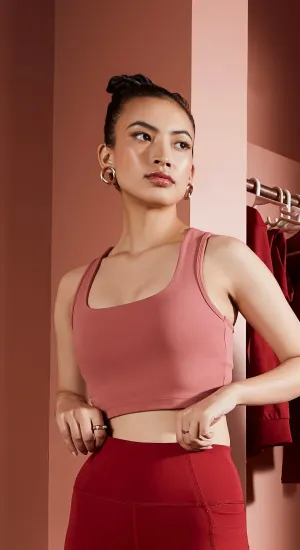 Canyon Square Neck Bra-Tank