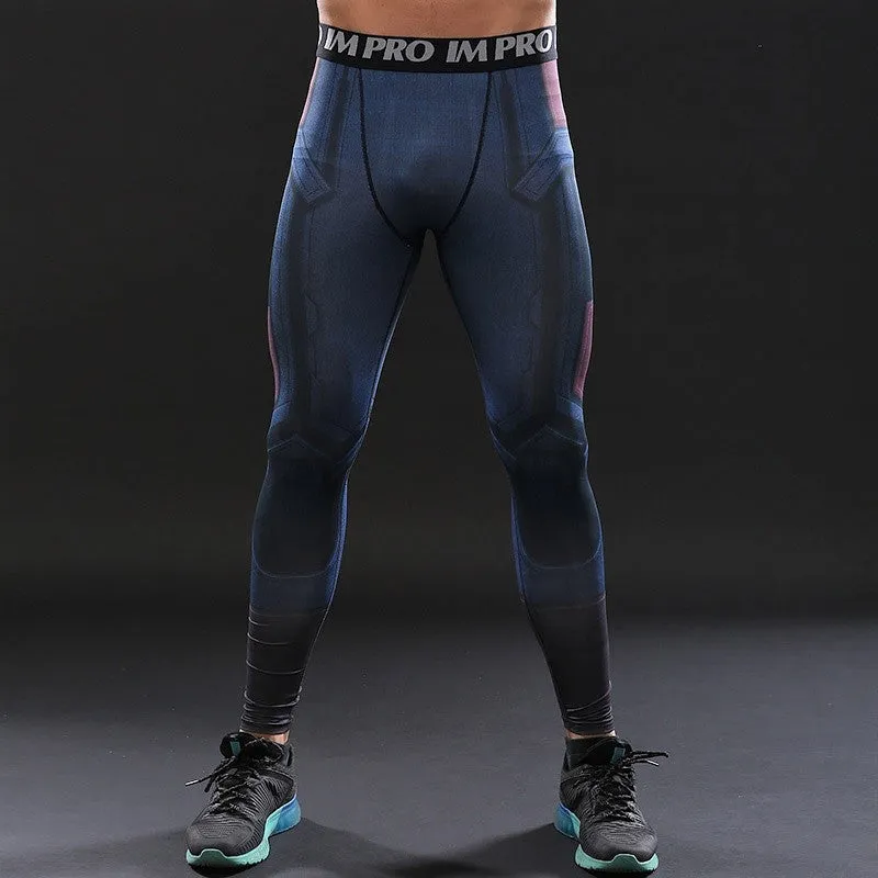 CAPTAIN AMERICA compression leggings