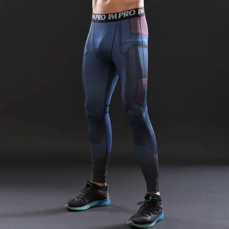 CAPTAIN AMERICA compression leggings