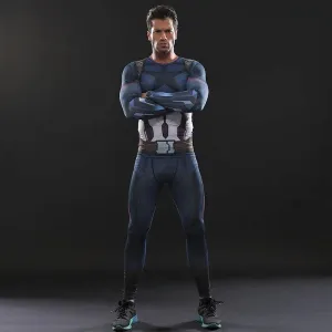 CAPTAIN AMERICA compression leggings