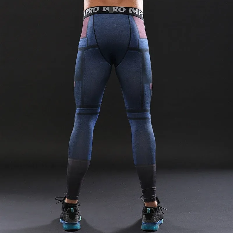 CAPTAIN AMERICA compression leggings