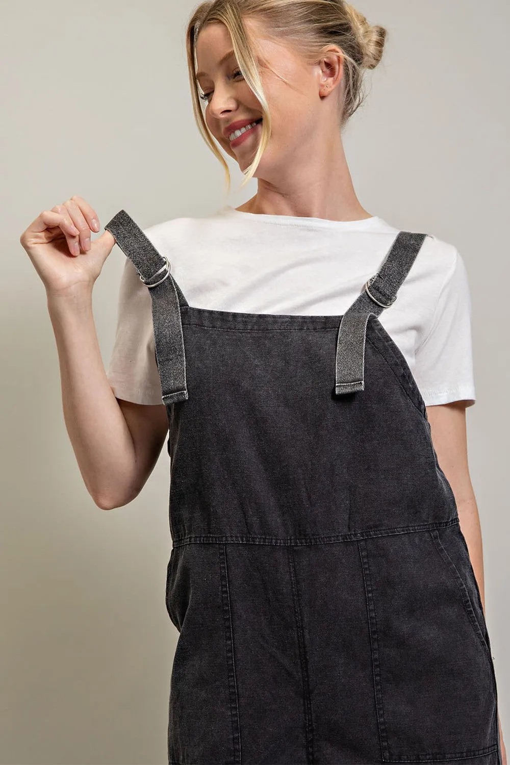 Cargo Pocket Jumpsuit-2 Colors Available