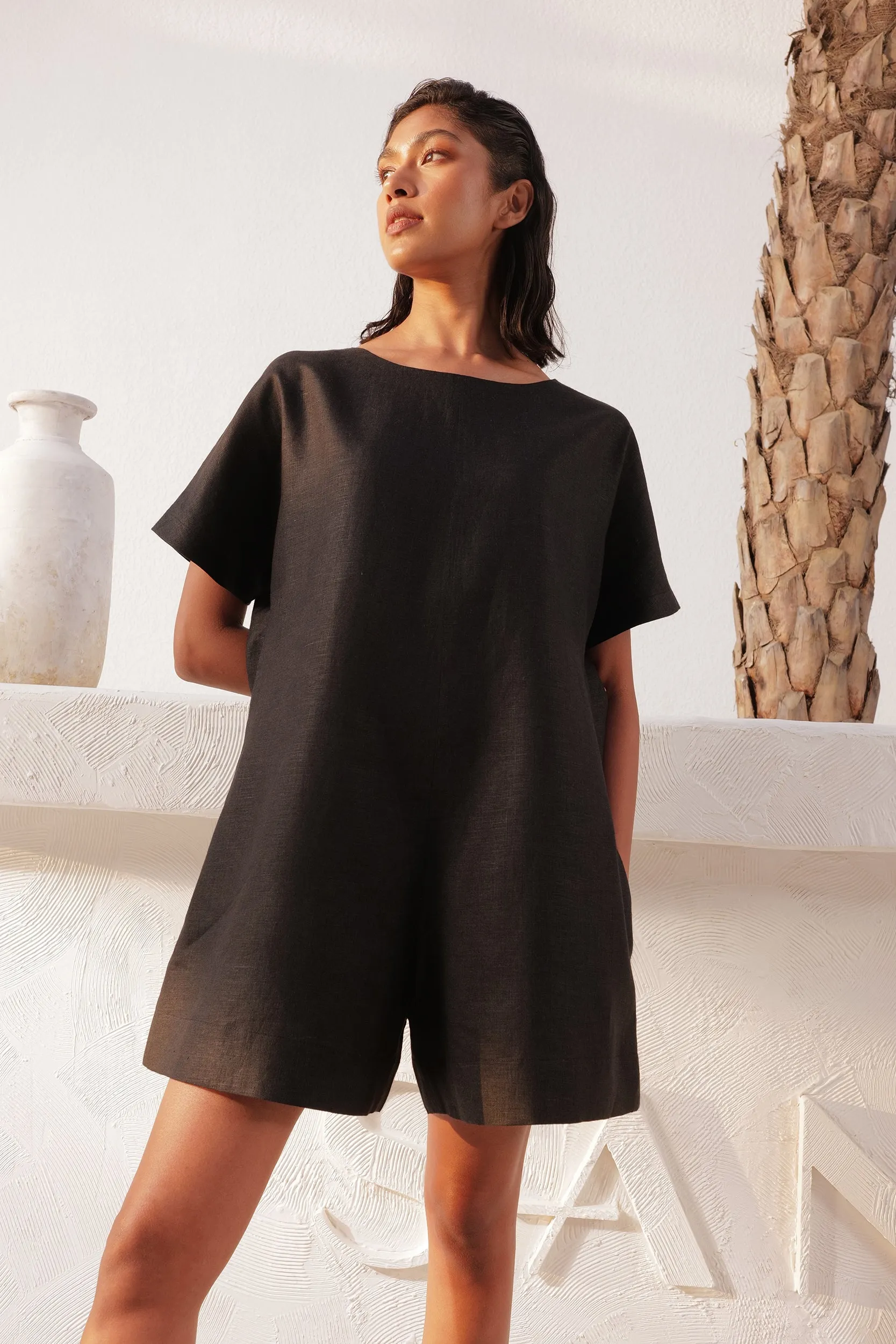 Carmen Playsuit (Black)