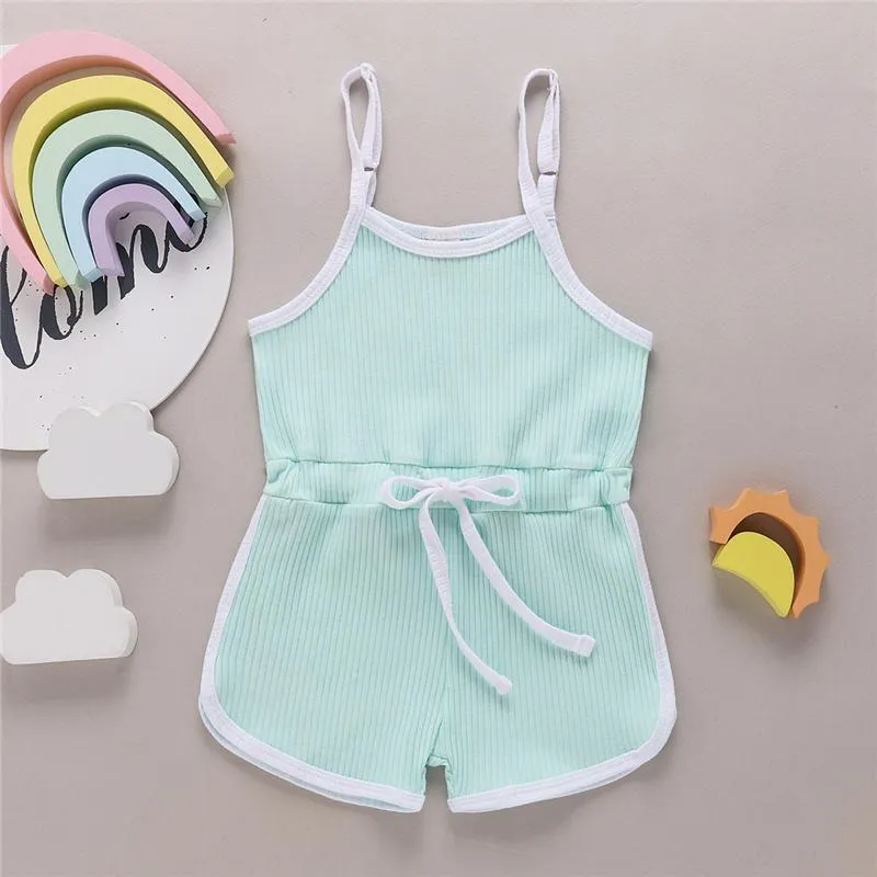 Carnival Ribbed Rompers