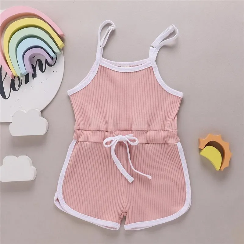 Carnival Ribbed Rompers