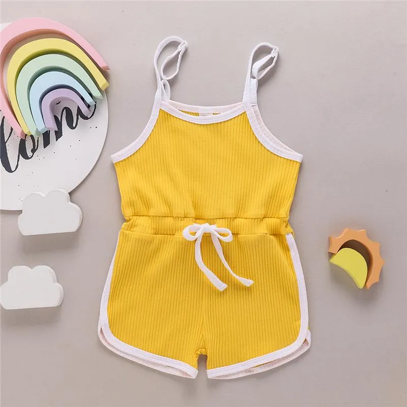 Carnival Ribbed Rompers