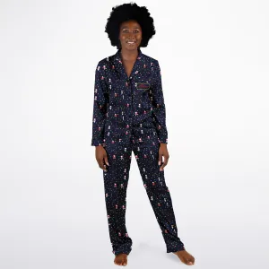 Cat's Pajama's Christmas Women's Satin Pajamas