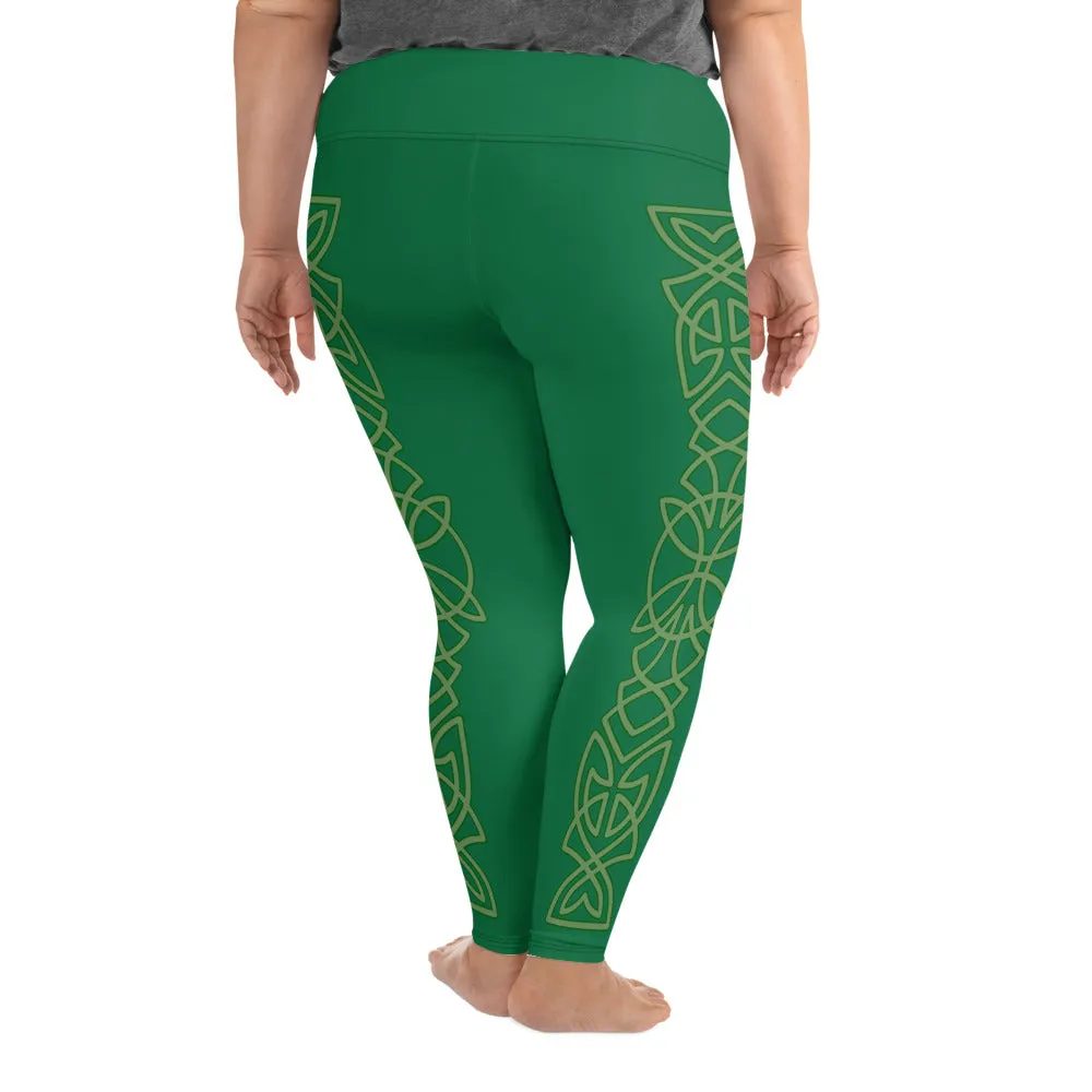 Celtic Knot Plus Size Leggings
