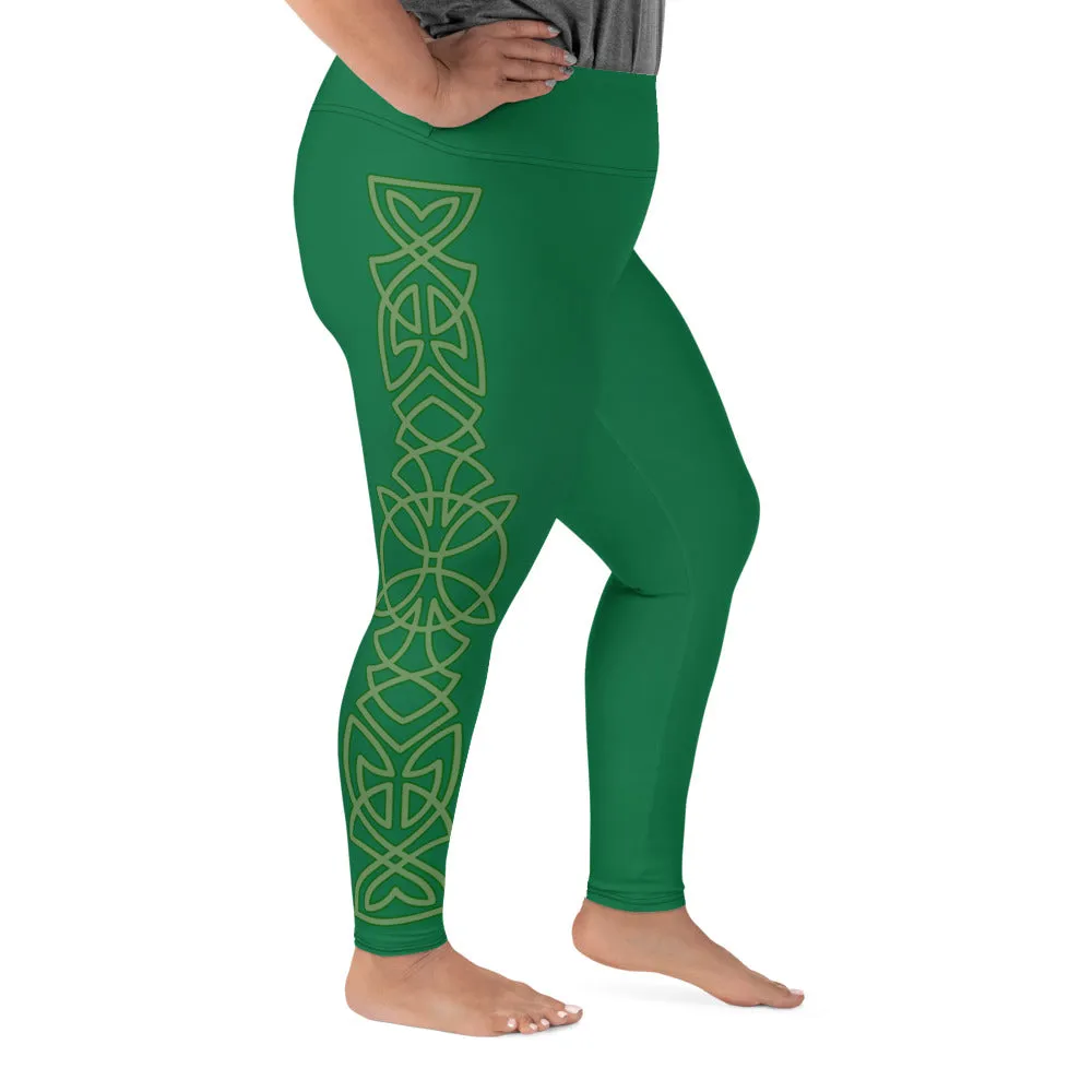 Celtic Knot Plus Size Leggings