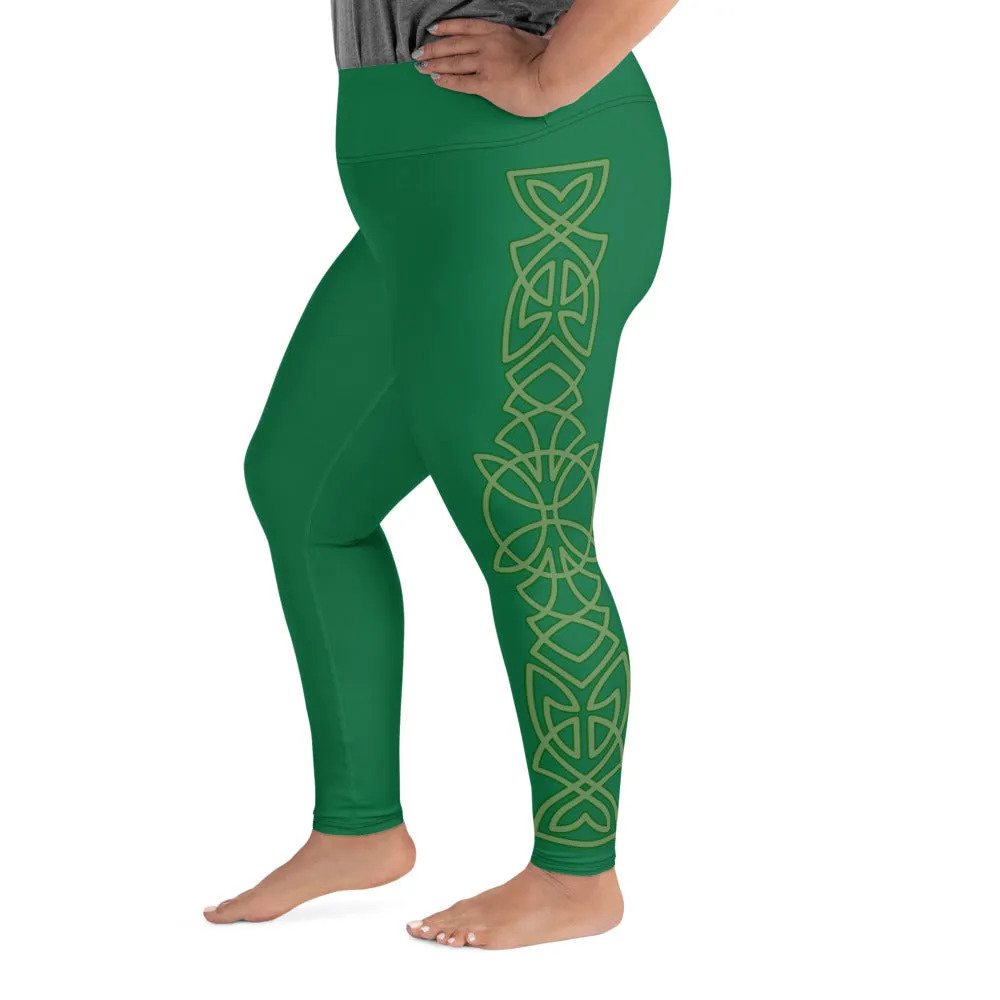 Celtic Knot Plus Size Leggings