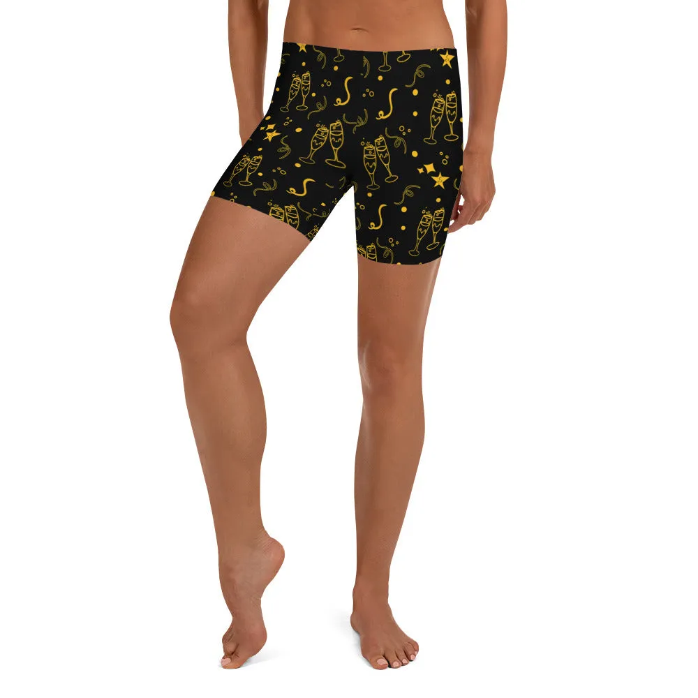 Champagne Glasses Shorts