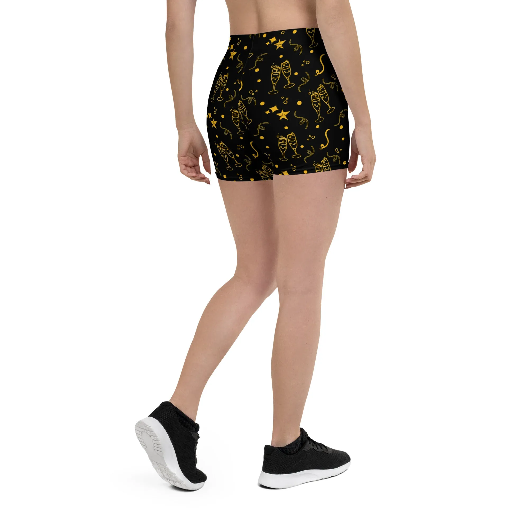 Champagne Glasses Shorts