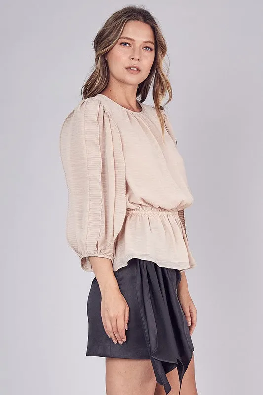 Cherish Nude Top - FINAL SALE
