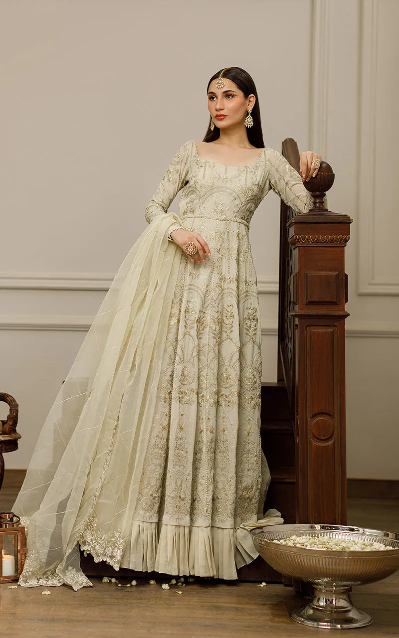 Chiffon Embroidered Maxi