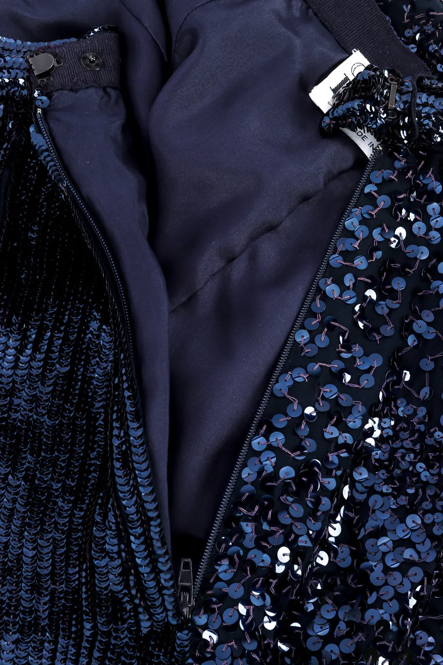 Chiffon Sequin Maxi Skirt